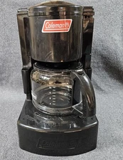 Coleman Drip Coffee Maker Model 5008-700 - 10 Cup Black With Decanter Camping 