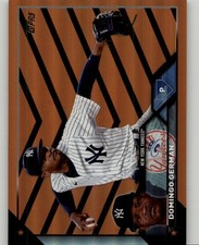 2023 Topps Update Domingo Germán Orange and Black Foil #US52 New York Yankees