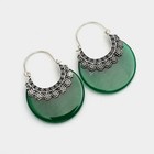 Green Onyx Gemstone Handmade Drop Dangle Earrings Jewelry For Women 2" AE-99402