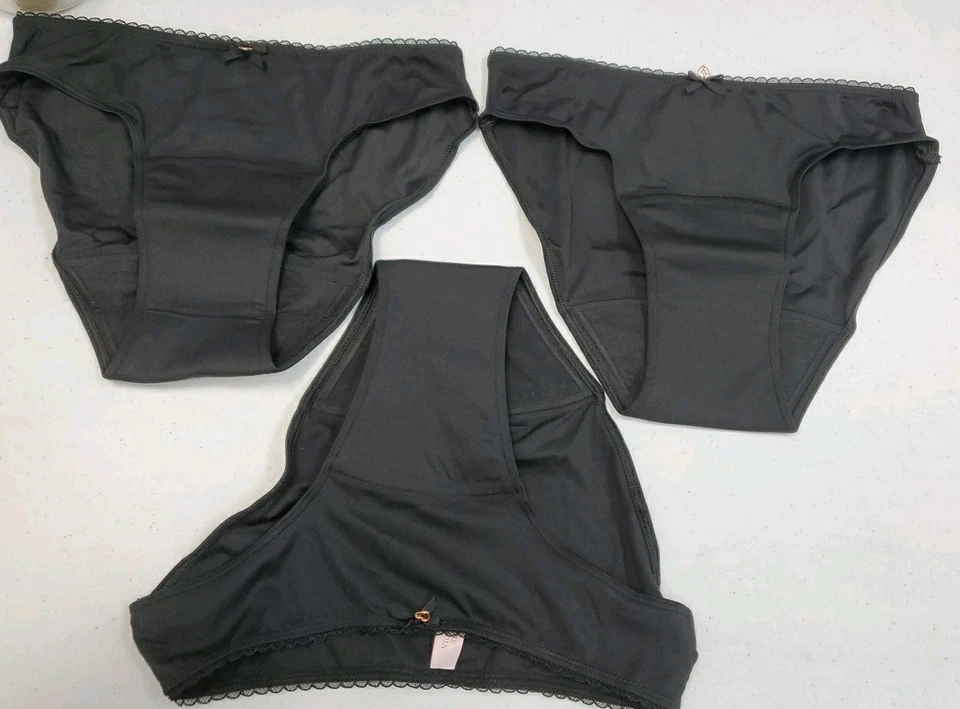 New Victoria's Secret 3 Pack Smooth Period Boyshort Panties Black Size s/Petite - Image 2 of 4