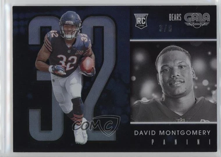David Montgomery Panini Chronicles Gala Rookies #G6 Base
