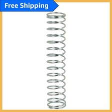 Nickel-Plated Compression Springs, 4-Pack - Durable Spring Steel Construction