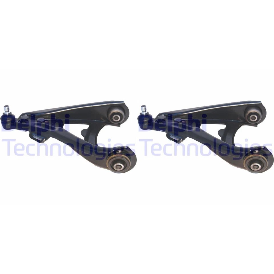 2X DELPHI Bras de Commande Dessous Avant à droite / Gauche Extérieur Pour - Photo 3/4