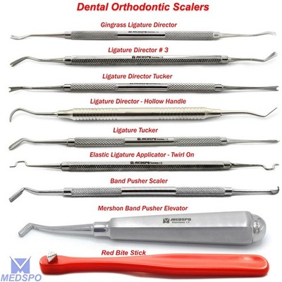 Ortho Scaler Tucker Ligature Director Band Pusher Seater Dentistry Instruments