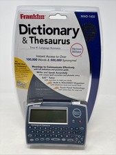 Franklin MWD-1450 Merriam Webster Electronic Dictionary Thesaurus