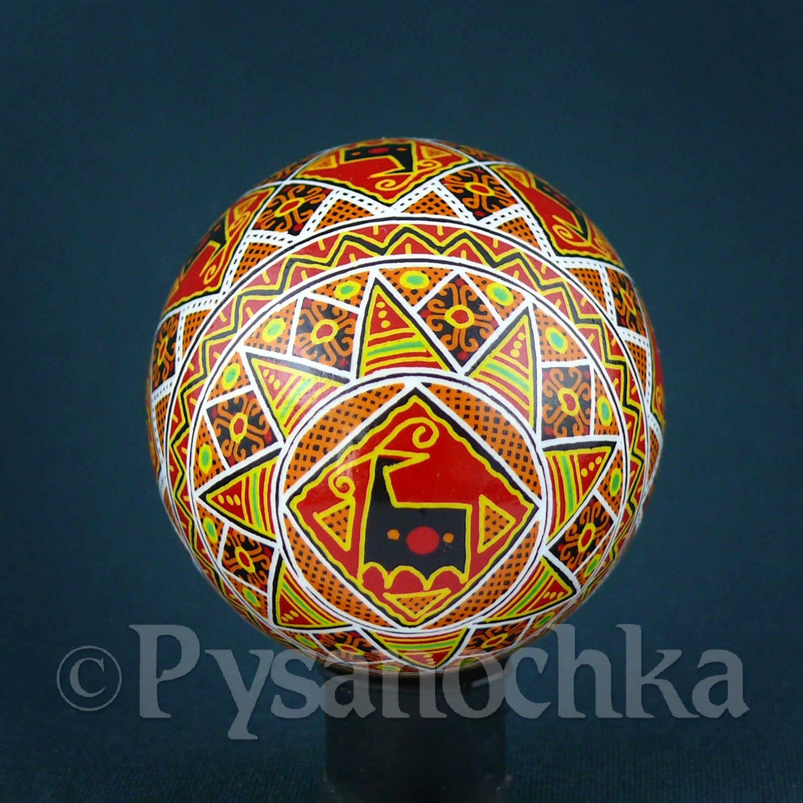 Real Ukrainian Pysanky Chicken Pysanka High Quality byRoman Easter Egg Hand made