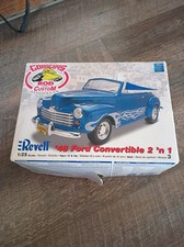 Revell 125 Goodguys Rod-custo 48 Ford Convertible 2 In 1 85-2047 Revell 125 Goodguys Rod-custo 48 Ford Convertible 2 In 1 85-2047