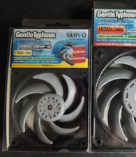 New Scythe Nidec Servo Gentle Typhoon 92mm Grey Case Fan - D0925C12B1AP-12