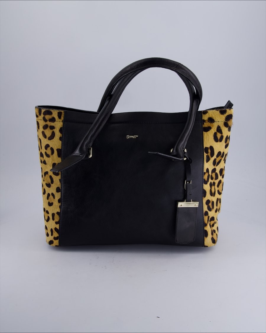 Borsa da spalla Paul Castelloe Pelle Nero - Ottime condizioni