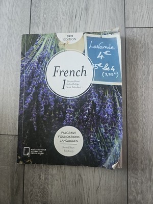 Foundations French 1 (Palgrave Foundations Languages),Dounia Bissar, Helen Phi