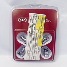 Oem Kia Alloy Wheel Locks Set With Key Genuine Parts U8440 50001 Fast Usa Ship Oem Kia Alloy Wheel Locks Set With Key Genuine Parts U8440 50001 Fast Usa Ship