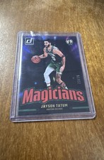 2024-25 Panini Donruss - Magicians Jayson Tatum #4 Holo Red & Green Laser /75