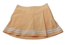 Calia truelight side zip golf skort 15" length, peach, women's size 10, NWT