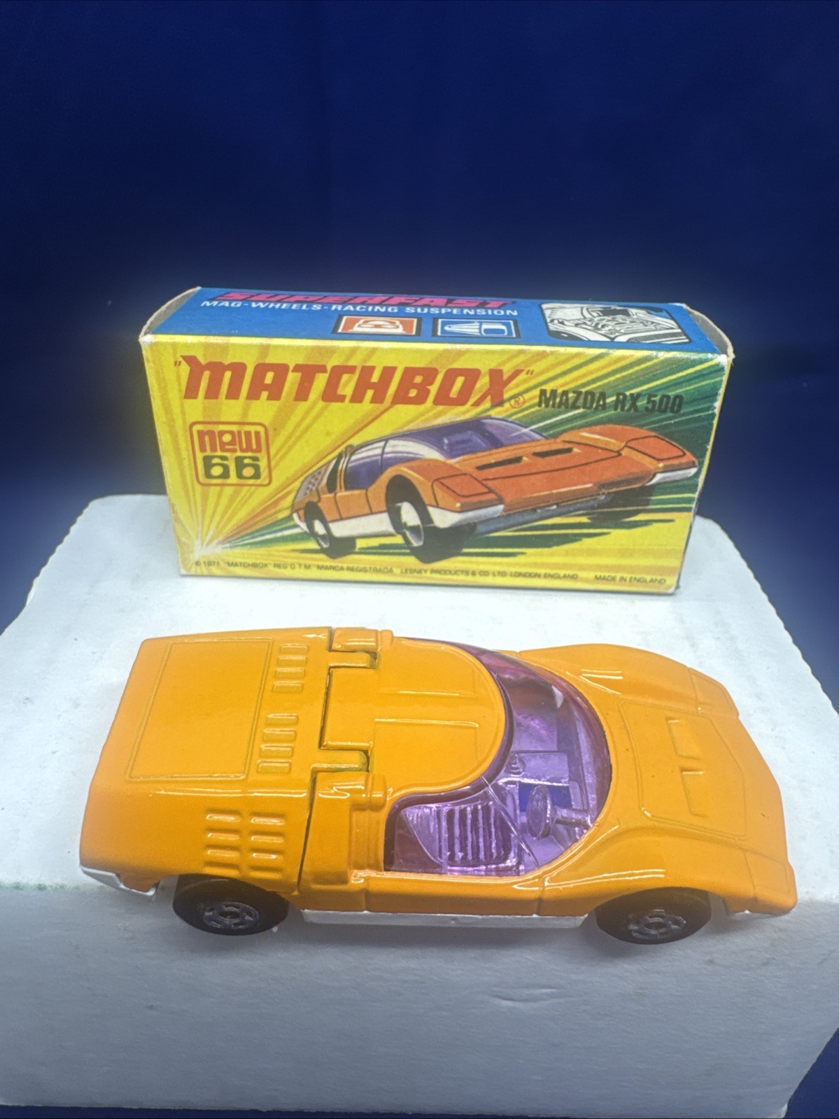 Matchbox 66d, Mazda RX500 - Free Price Guide & Review
