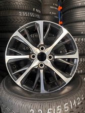 1x Alufelge 15 Zoll 5.0" 4x100 39ET Glanz Schwarz 426110DJ10 Toyota Aygo 1x Alufelge 15 Zoll 5.0" 4x100 39ET Glanz Schwarz 426110DJ10 Toyota Aygo