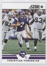 2012 Score Christian Ponder #135 0b7