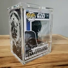 ⭐STAR WARS FUNKO w/Custom Case: Hayden Christensen signed DARTH VADER #597  JSA