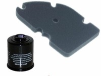 KIT LUFT- UND ÖLfilter Inspektionspaket Piaggio MP3 125 2007 2011