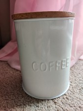 Coffee Canister Airtight Lid Coffee Storage Jar Vacuum Bean Container