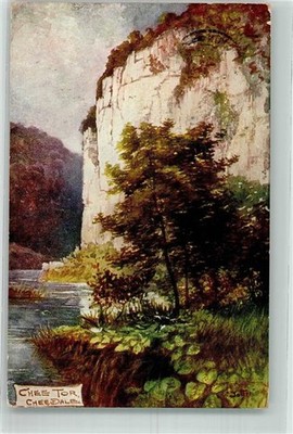 39783609 - Buxton Oilette Nr. 1857 Chee Dale Derbyshire Dales Tucks 1913