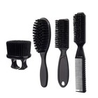 4 Pcs Beard Cleaning Brush Beard Brush Hair Styling Brush Hairdresser Brush Set