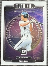 2017 PANINI DONRUSS OPTIC MYTHICAL INSERT CAL RIPKEN (BALTUMORE ORIOLES) #M6 NM
