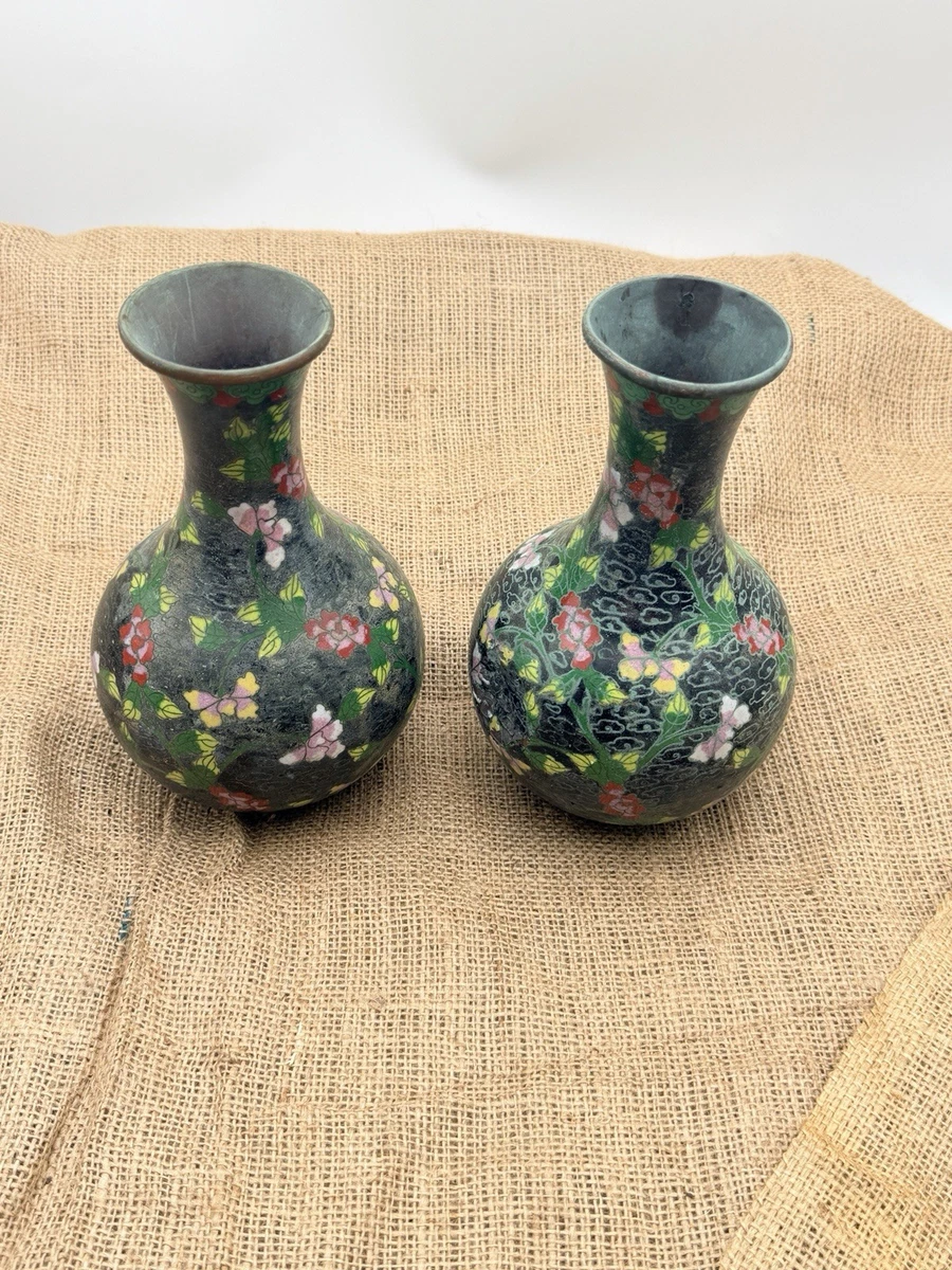 景泰蓝花瓶| eBay