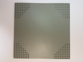 Vintage Lego Gray Raised 32x32 Moon Crater & Space Base Landing Pad Plates