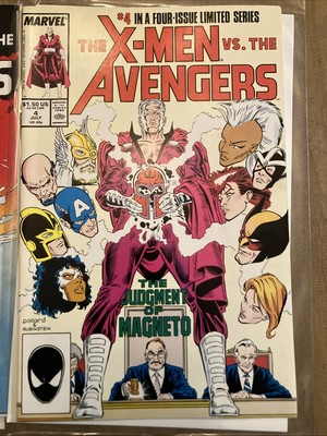 The X-Men vs the Avengers - Vintage Comic - Marvel Comics (Lot Of 2)