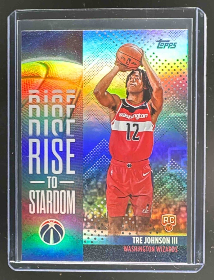EL.169 Tre Johnson III 2025 Topps #RTS-6 Rise to Stardom Rookie RC