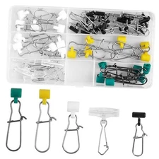 Fishing Line Sinker Slide High-Strength Braid Line Sinker 42pcs Mixed Kit