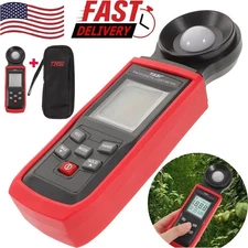 US Light Meter Portable Par Meter For Led Grow Light Recording Light Meter-Gauge