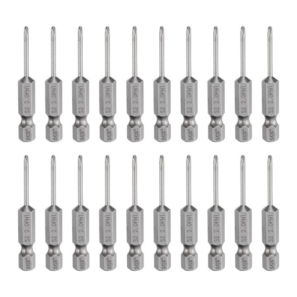 "20 StüCk Magnetische Kreuzschlitz-Bits PH1 1/4\" FüR Phillips 50Mm"-image