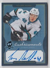 2013-14 UD THE CUP ENSHRINEMENTS AUTOGRAPH ROOKIE TOMAS HERTL RC AUTO /60 VEGAS