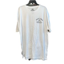 NEW Salty Crew Mens Sink Swim Find Refuge In The Sea White Shirt XX Large