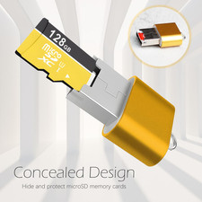  3 Pack Micro SD Card Reader for Android,Micro SD Card to USB Adapter, TF Ca...