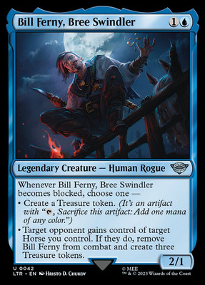 [MTG] Bill Ferny, Bree Swindler (0042) (LTR) NM