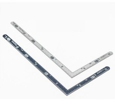 Japan Shinwa STEEL TRY SQUARE RIGHT ANGLE STRAIGHT EDGE L RULER 30CM*15CM TOOL