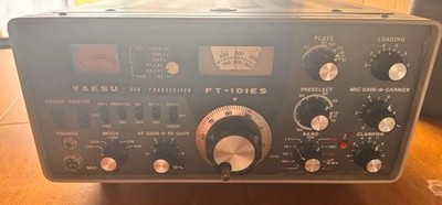 Yaesu FT-101E SSB Transceiver, Junk, Operation Untested, No