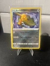 Pokémon TCG Radiant Steelix Card 124/196 Sword & Shield Lost Origin