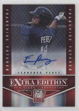 2012 Elite Extra Edition Franchise Futures Signatures Fernando Perez Auto u0h