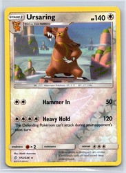Ursaring 172/236 Reverse Holo - Cosmic Eclipse