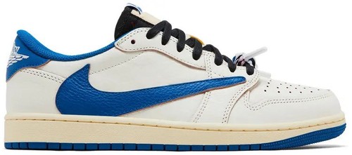 Travis Scott × Fragment × NikeAJ1 24.5cm Jordan 1 Retro Low OG SP Fragment x Travis Scott Men's - DM7866