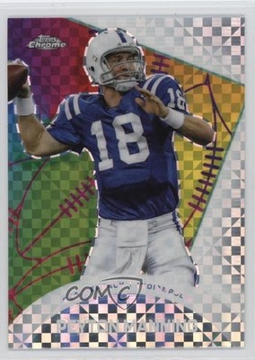 2023 Topps Composite Chrome All-Etch X-Fractor Peyton Manning #CAE-7 HOF 1i5d