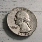 1950-S Washington Quarter 90% Silver