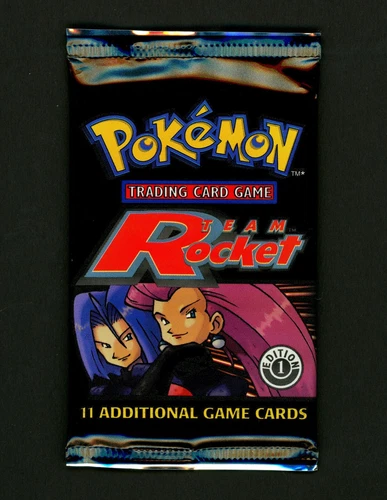 2000 Pokemon SEALED Unopened 1ST EDITION Team Rocket BOOSTER PACK - Jessie James