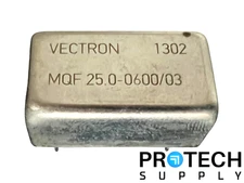 Vectron MQF25.0-0600/03 Monolithic Crystal Filter NEW with WARRANTY