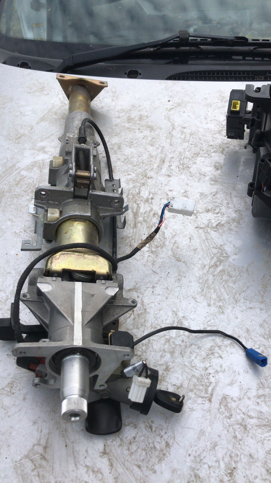 2001 JAGUAR XKR XK8 STEERING COLUMN HJA9263BB eBay