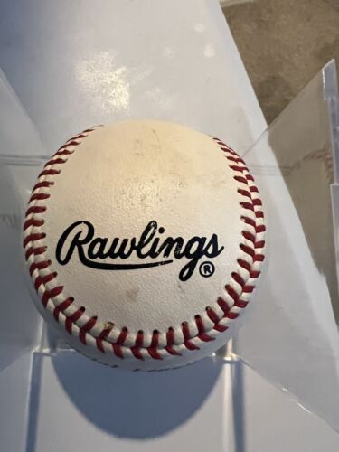 Maury Wills Vintage ONL SIGNED AUTOGRAPHED BASEBALL - Picture 3 of 5