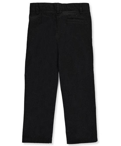 French Toast Little Boys' Pleated Wrinkle No More Double Knee Pants (Sizes 4 - 7 - Picture 2 of 6